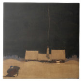 Hütte Johns Bauer-The am Fuß des Berges Fliese (Vorderseite)