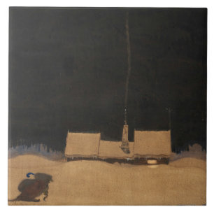 Hütte Johns Bauer-The am Fuß des Berges Fliese