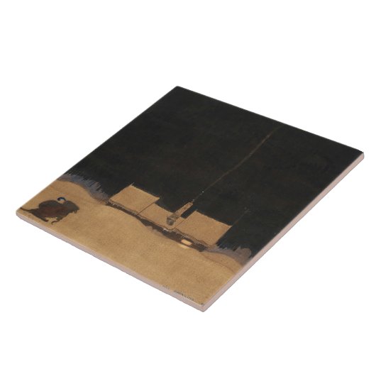 Hütte Johns Bauer-The am Fuß des Berges Fliese (Seite)