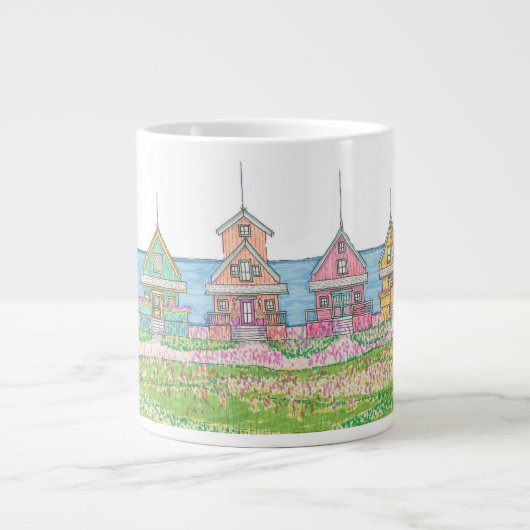 Hütte Jumbo Tasse (Vorderseite)