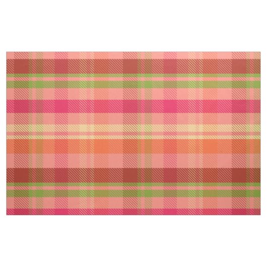 Hütte Kariert MCM Stoff (Fat Quarter (45,7 x 55,9 cm))