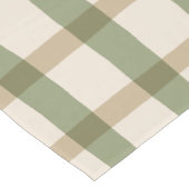 Hütte Kariert Mittelgroßer Tischläufer (Ecke)