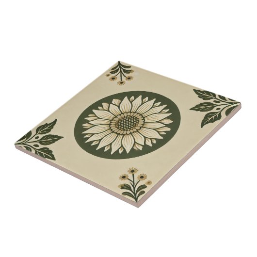 Hütte Kernsonnenblume Koordination der Keramik Til Fliese (Seite)