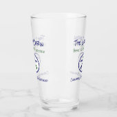 Hütte Lake Zuhause Ocean Funny Tumblers Brille (Links)