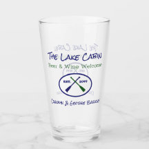 Hütte Lake Zuhause Ocean Funny Tumblers Brille
