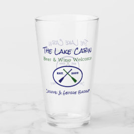 Hütte Lake Zuhause Ocean Funny Tumblers Brille
