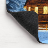 Hütte Land Nordkiefern Kabine Mousepad (Ecke)