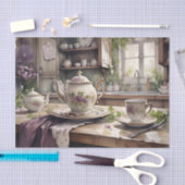 Hütte Lavender Kitchen Dreams Decoupage Print Seidenpapier (Handwerk)