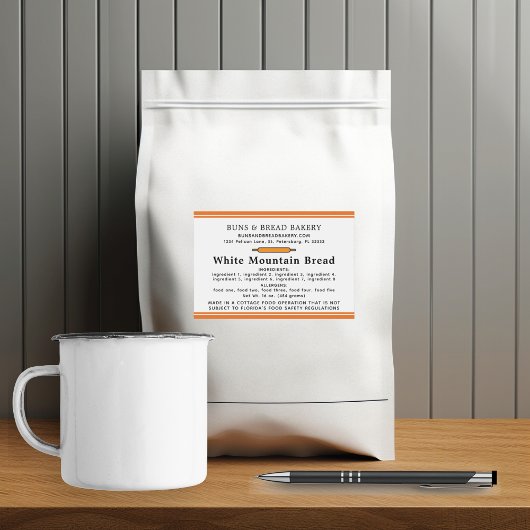 Hütte Law Zuhause Bakery Ingredients Allergens Lebensmitteletikett