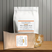 Hütte Law Zuhause Bakery Ingredients Allergens Quadratischer Aufkleber