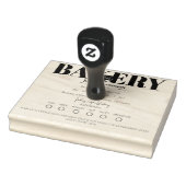 Hütte Lebensmittelrecht Rubber-Briefmarke Gummistempel (Stempel)