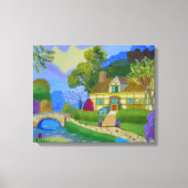 Hütte Leinwanddruck (Vorderseite)