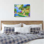 Hütte Leinwanddruck (Insitu (Schlafzimmer))