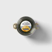 Hütte Lemon Marmalade Etikett Runder Aufkleber