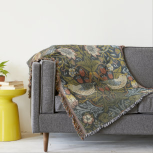 Hütte mit Blütenblättern Chic Woven-Knöchel mit Bi Decke