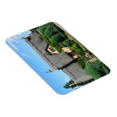 Hütte mit Strohdach im Chip Campingplatz Magnet (Rechte Seite)