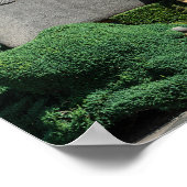 Hütte mit Strohdach im Chipping Campden Poster (Ecke)