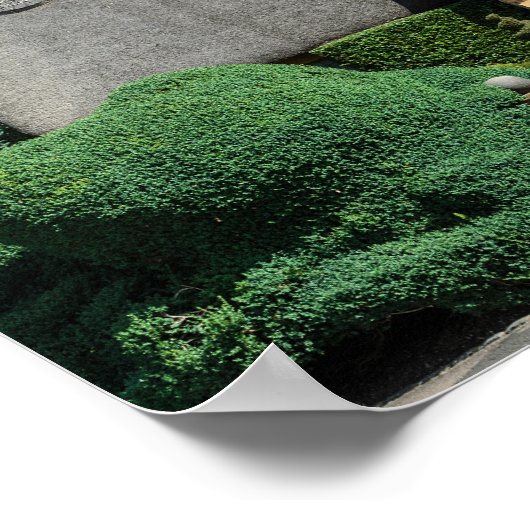 Hütte mit Strohdach im Chipping Campden Poster (Ecke)