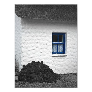 Hütte mit Turf-Foto Fotodruck