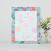 Hütte-Mittelblütenblütenblütenfarben Rosa Blume (Stehend Vorderseite)