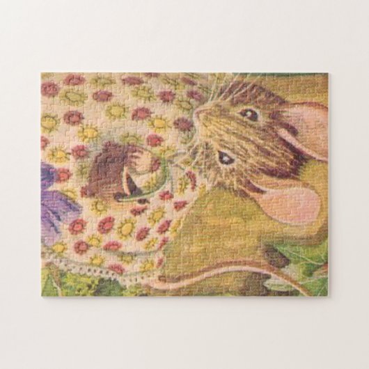 Hütte Mouse - Beatrix Potter Puzzle (Horizontal)
