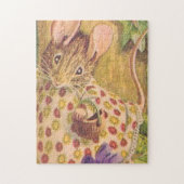 Hütte Mouse - Beatrix Potter Puzzle (Vertikal)