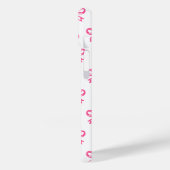 Hütte-Multigram-Muster-Herz-Bow-Krawatte Case-Mate iPhone Hülle (Rückseite / Links)