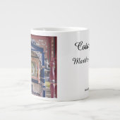 Hütte nach Hütte - Martha's Vineyard Jumbo-Tasse (Vorderseite)