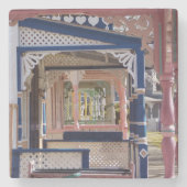 Hütte nach Hütte - Martha's Vineyard Steinuntersetzer (Vorderseite)