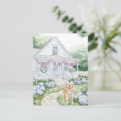 Hütte Nord- und Südamerika Postkarte (Stehend Vorderseite)