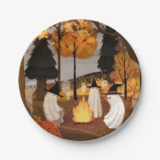 Hütte Pappteller (Vorderseite)