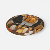 Hütte Pappteller (Schrägansicht)