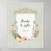 Hütte Pear Baby Duschbücher und Geschenke Poster (Vorne)