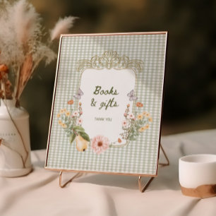 Hütte Pear Baby Duschbücher und Geschenke Poster