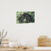 Hütte Poster (Küche)