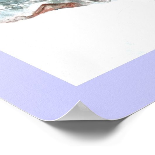 Hütte Poster (Ecke)