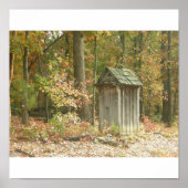 Hütte Poster (Vorne)