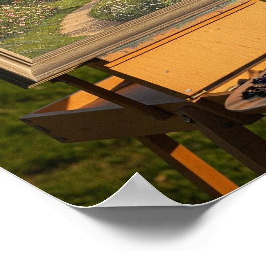 Hütte Poster (Ecke)