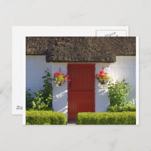 Hütte Postkarte (Vorne/Hinten)