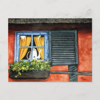 Hütte Postkarte