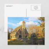 Hütte Postkarte (Vorne/Hinten)