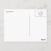 Hütte Postkarte (Rückseite)