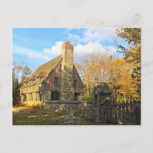 Hütte Postkarte (Vorderseite)