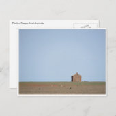 Hütte Postkarte (Vorne/Hinten)