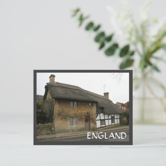 Hütte Postkarte (Stehend Vorderseite)