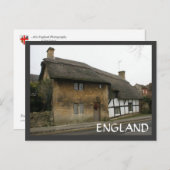 Hütte Postkarte (Vorne/Hinten)