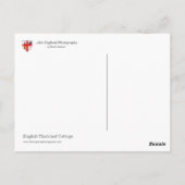 Hütte Postkarte (Rückseite)