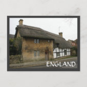 Hütte Postkarte (Vorderseite)