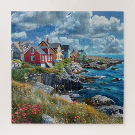 Hütte Puzzle (Vertikal)
