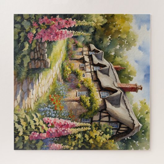 Hütte Puzzle (Horizontal)